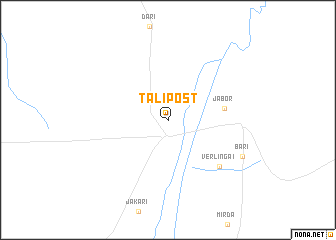 map of Tali Post