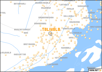 map of Taliwāla