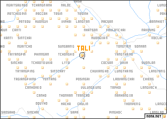 map of Ta Li