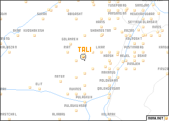 map of Talī