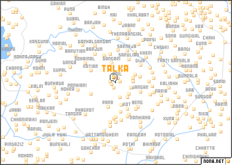 map of Talka