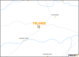 map of Tālkher