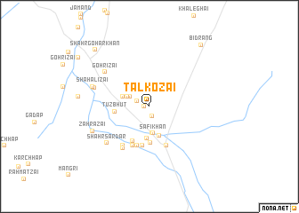 map of Talkozai