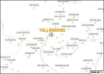 map of Talla Arriba