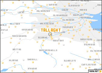 map of Tallaght