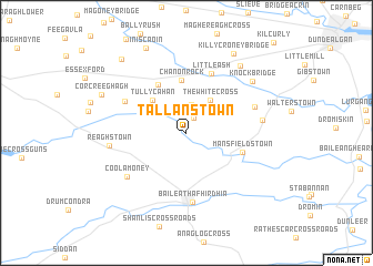 map of Tallanstown