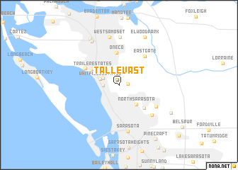 map of Tallevast