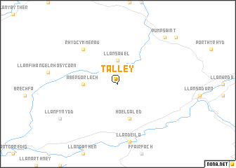 map of Talley