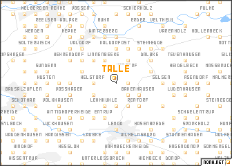 map of Talle