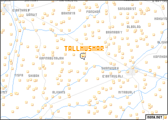 map of Tall Musmār
