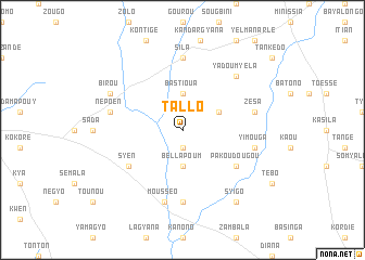 map of Tallo