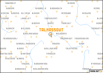 map of Talmassout