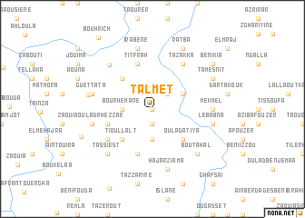 map of Talmet