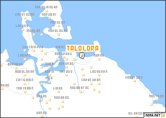 map of Talolora