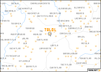 map of Talol