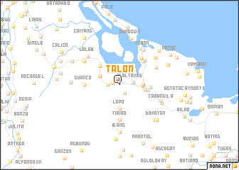 map of Talon