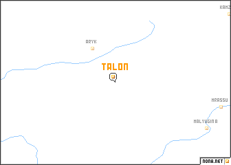 map of Talon