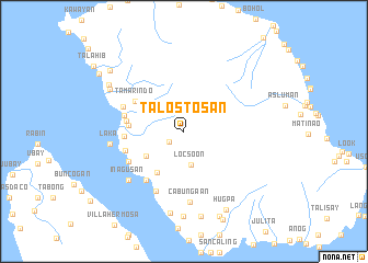 map of Talostosan