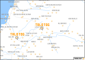 map of Talotog