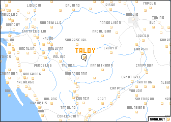 map of Taloy