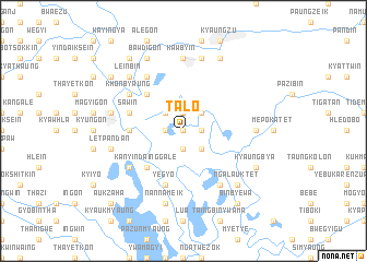 map of Talo