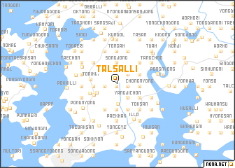 map of Talsal-li