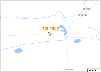 map of Talshyq
