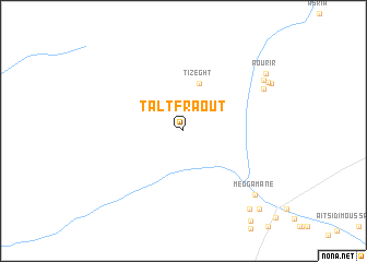 map of Taltfraout