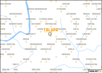 map of Ta-lu-pa
