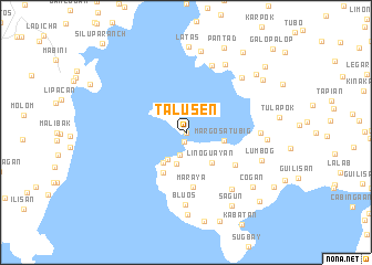 map of Talusen