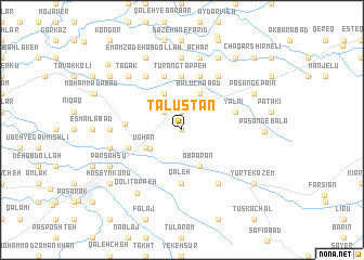 map of Talūstān