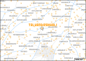 map of Tālwandi Rāhwāli