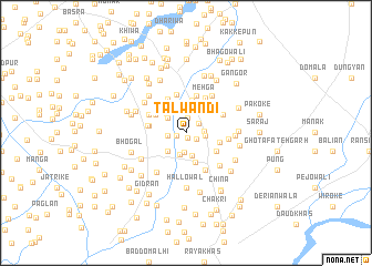 map of Talwandi