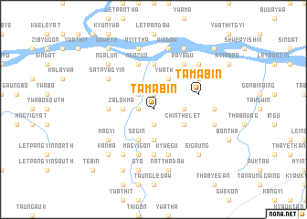 map of Tamabin