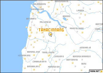 map of Tamacinnang