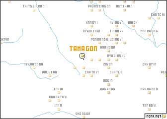 map of Tamagon