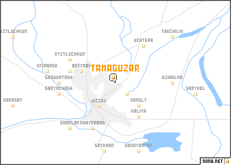 map of Tamaguzar