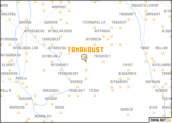 map of Tamakoust