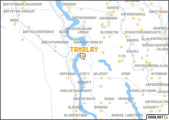 map of Ţamalāy