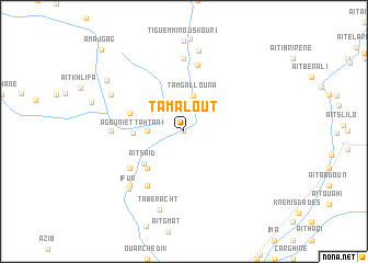 map of Tamalout