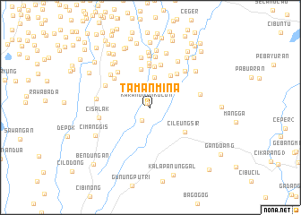 map of Taman Mina