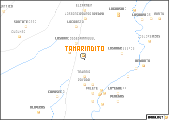 map of Tamarindito