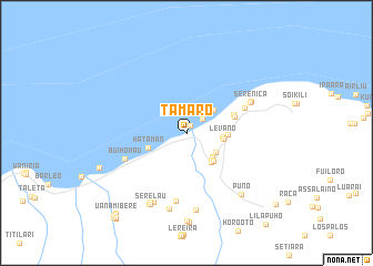 map of Tamaro
