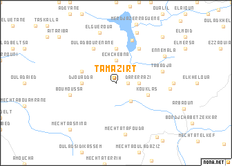 map of Tamazirt