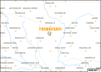 map of Tambaksari
