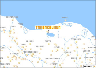 map of Tambaksumur