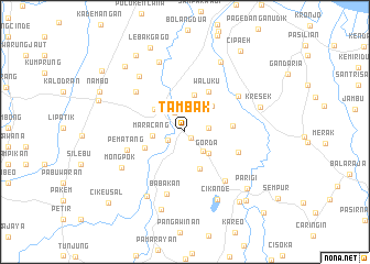 map of Tambak