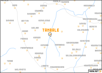 map of Tambalé