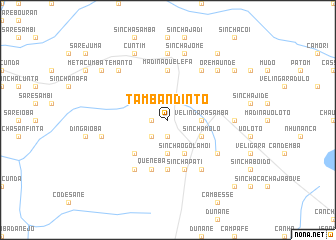 map of Tambandinto