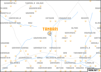 map of Tambari